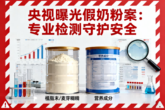 央视曝光假奶粉案背后，专业检测是遏制乱象的关键利器